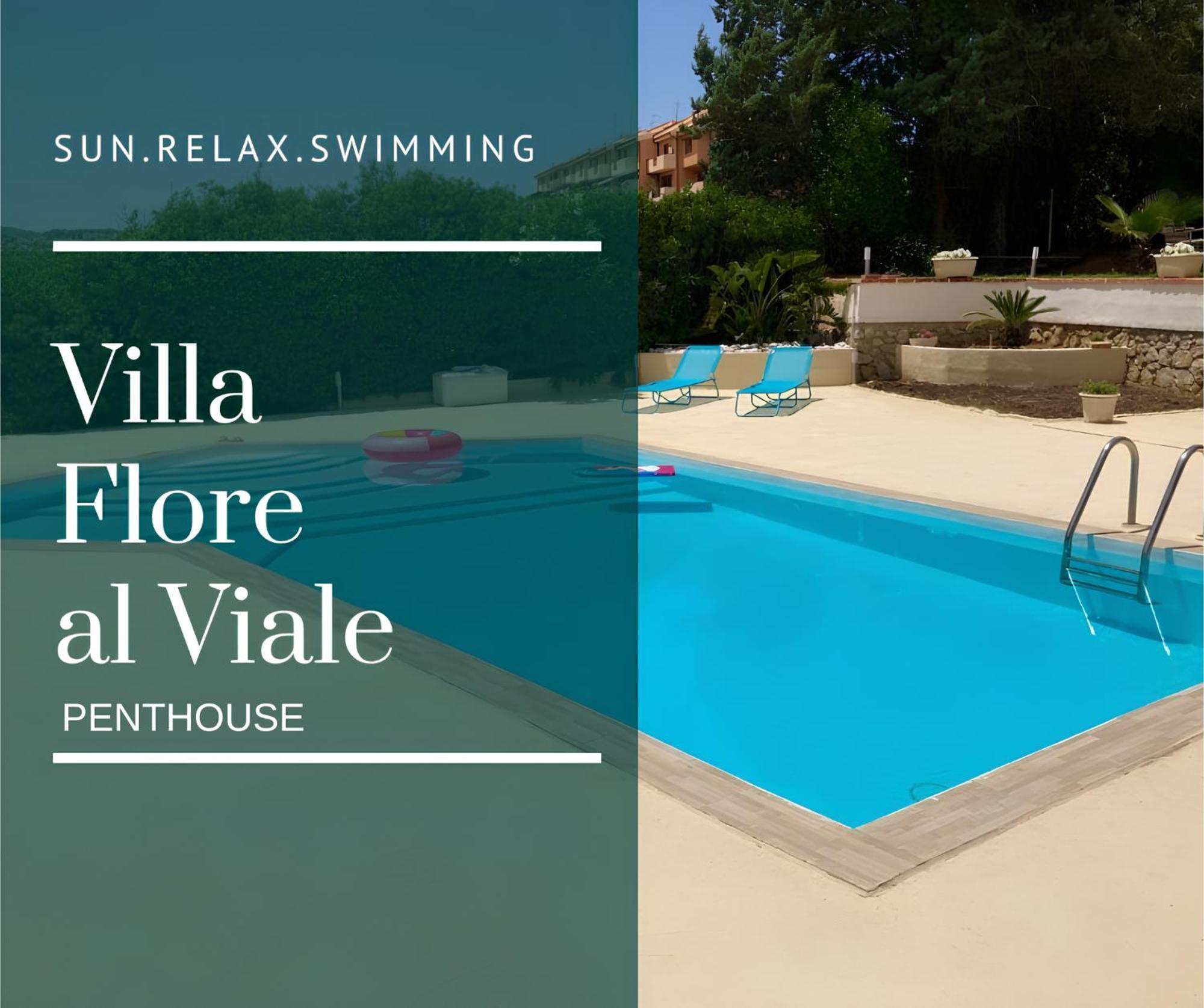 Villa Flore - Penthouse - Apartment In Villa Casteldaccia Eksteriør bilde